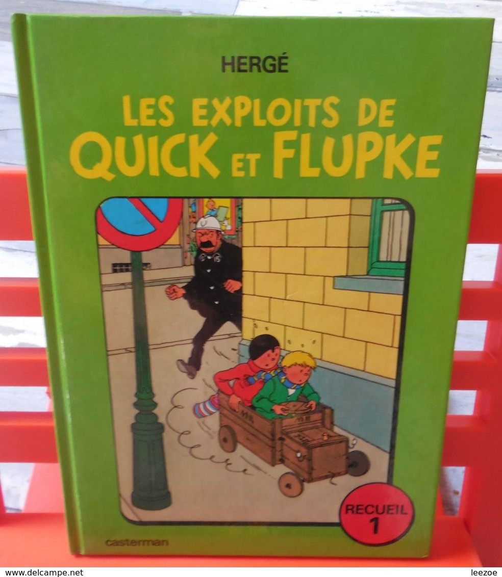 BD Les Exploits De Quick Et Flupke, Recueil 1 Et 2 1975...............4B0720 - Quick Et Flupke