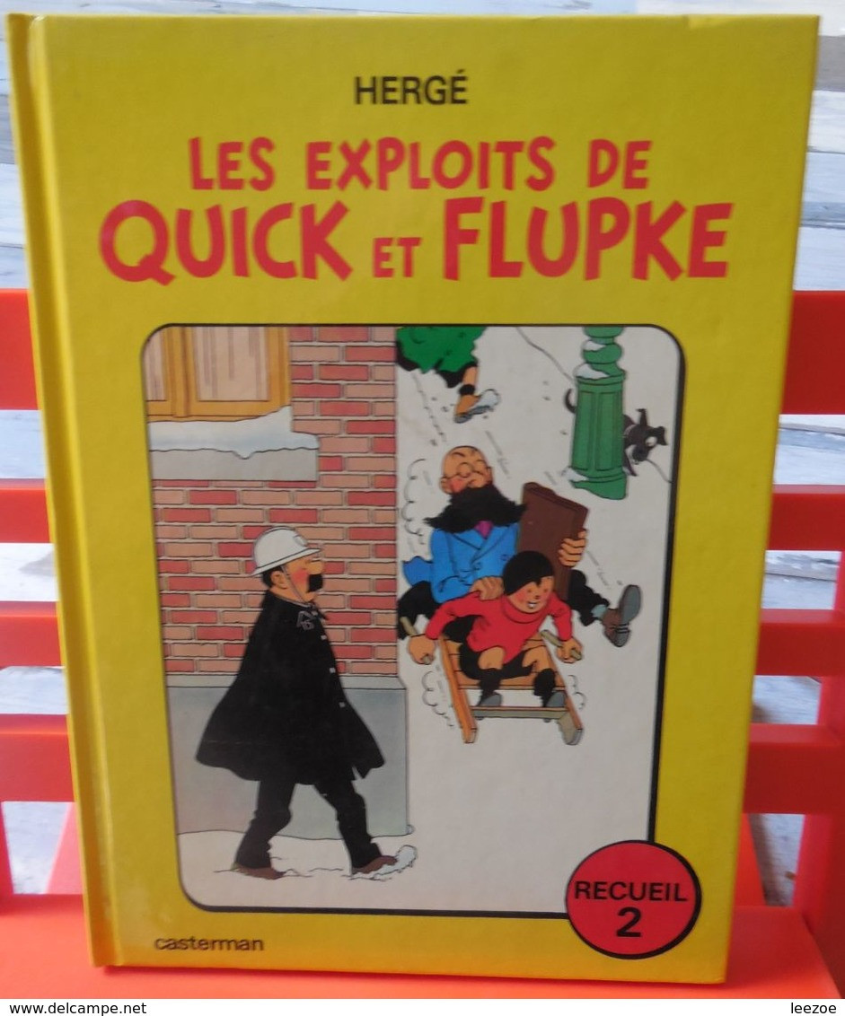 BD Les Exploits De Quick Et Flupke, Recueil 1 Et 2 1975...............4B0720 - Quick Et Flupke