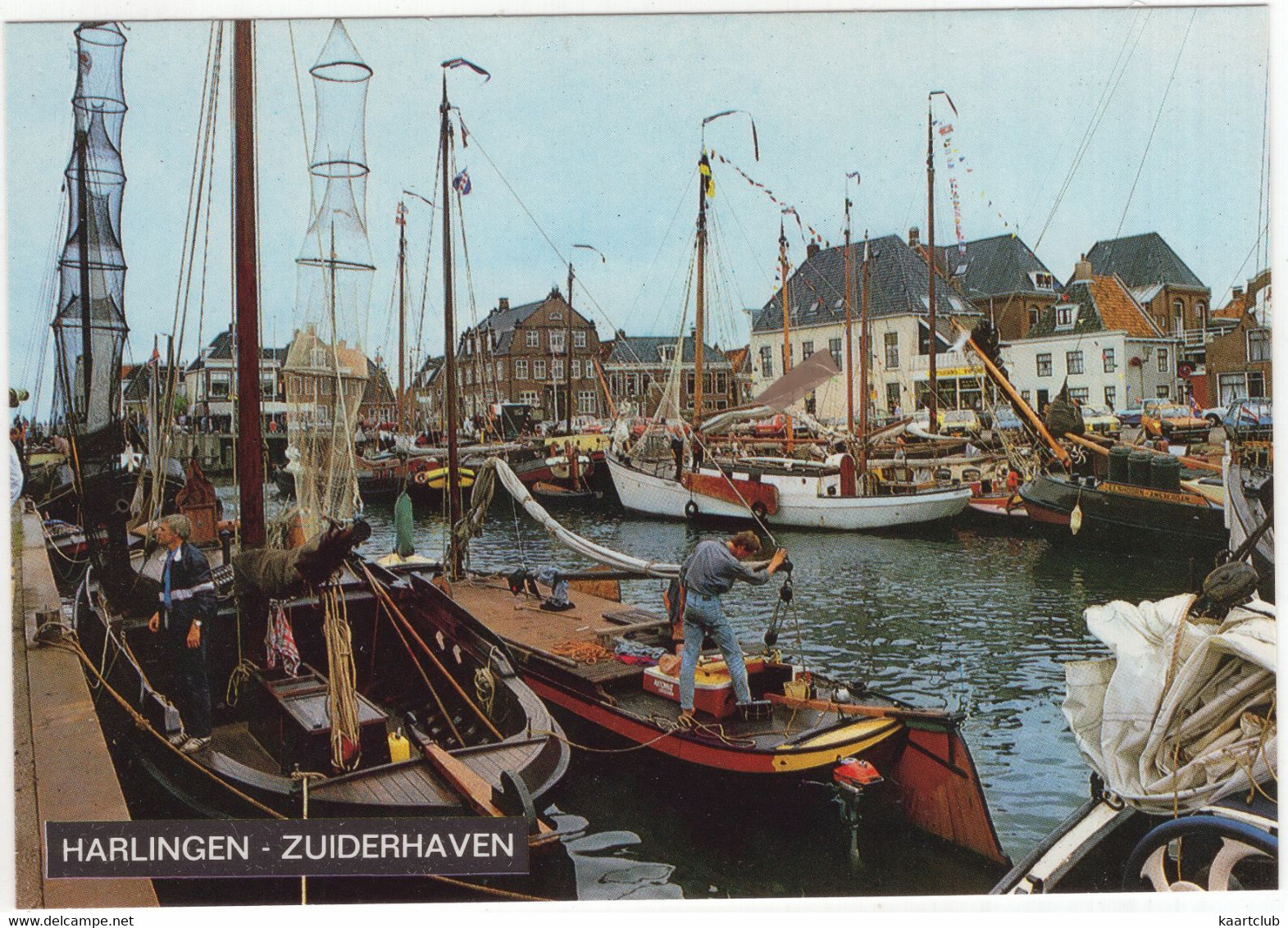 Harlingen - Zuiderhaven - (Friesland, Nederland / Holland) - HAN 19 - Boten/Schepen - Harlingen