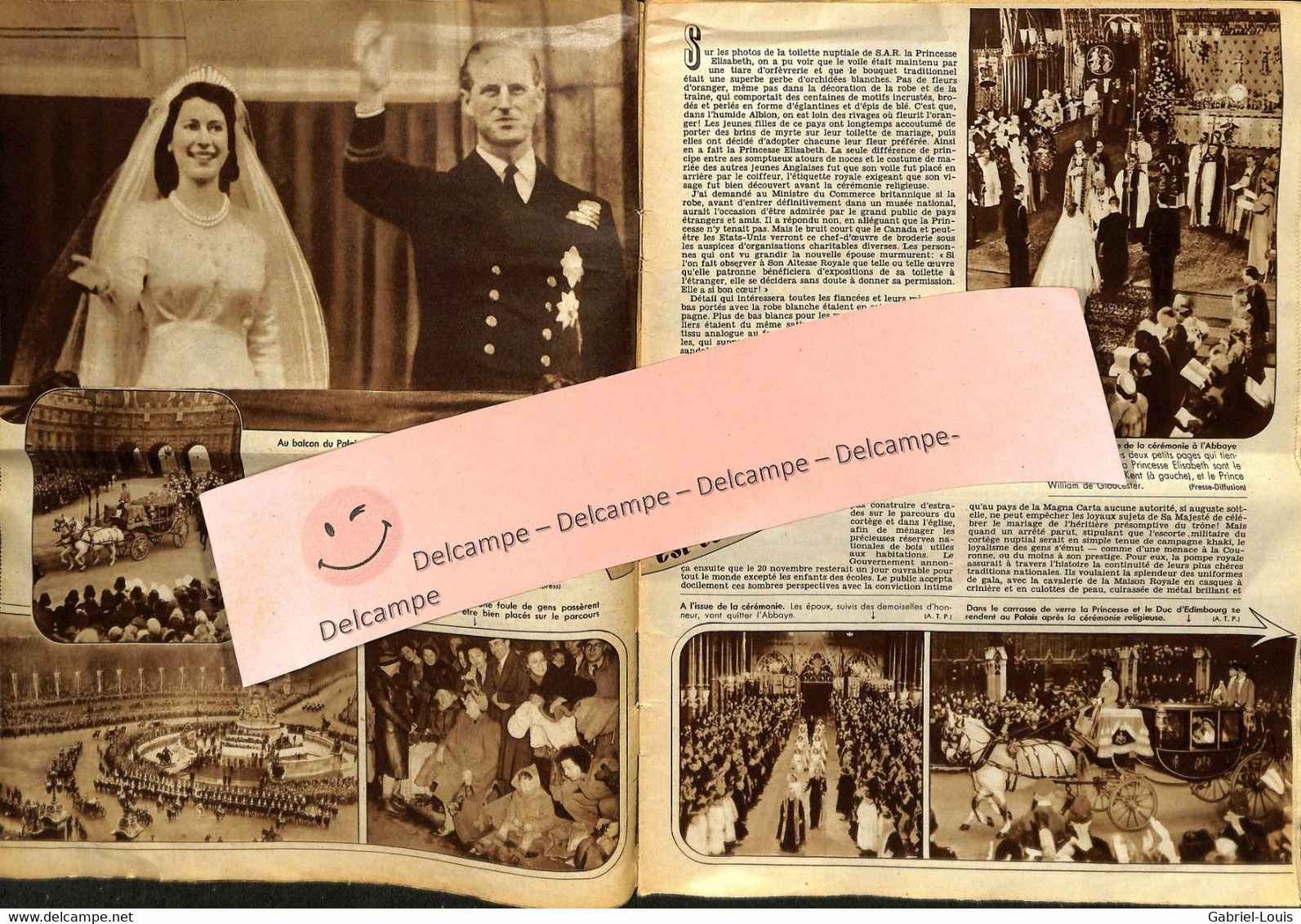 L'Echo Illustré 1947 48 Mariage Reine Elisabeth Congohas Brésil Aleijadinho Johore Bahru Johor Malaisie Queen Marriage - 1900 - 1949