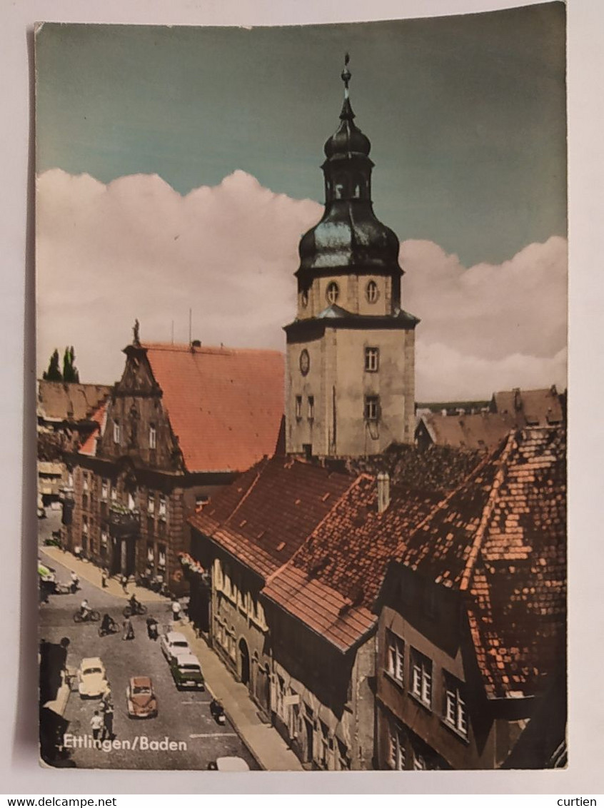 ETTLINGEN . Allemagne . Rue De L'église .197? - Ettlingen