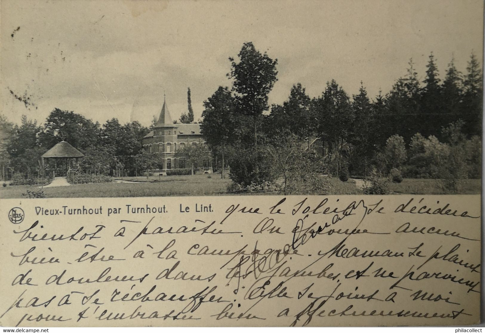 Vieux Turnhout Par Turnhout (Oud Turnhout) Le Lint 1910 - Oud-Turnhout