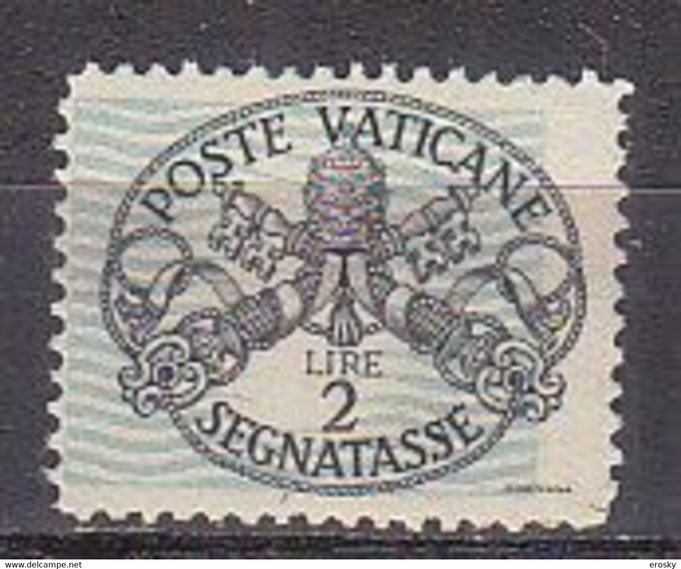 Z2480 - VATICANO Tasse SASSONE N°11 - VATICAN Taxe Yv N°11 ** - Impuestos