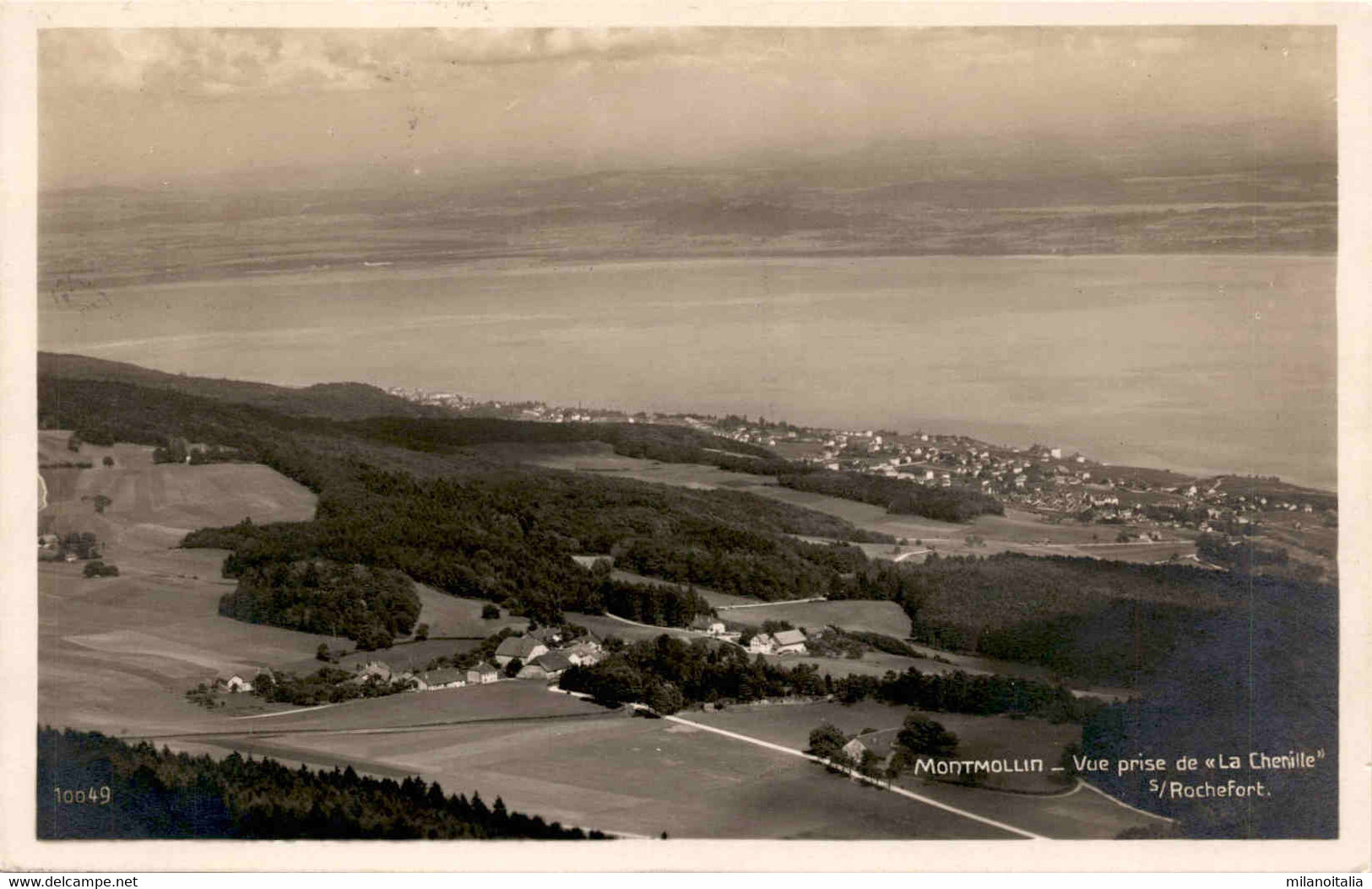 Montmollin - Vue Prise De "La Chenille" S/Rochefort (10049) * 29. 8. 1929 - Montmollin