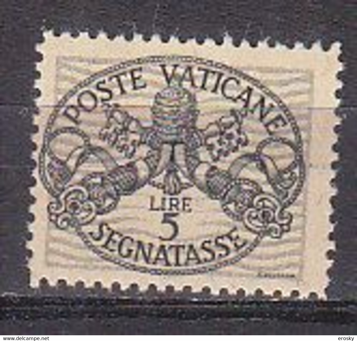 Z2481 - VATICANO Tasse SASSONE N°12 - VATICAN Taxe Yv N°12 ** - Postage Due