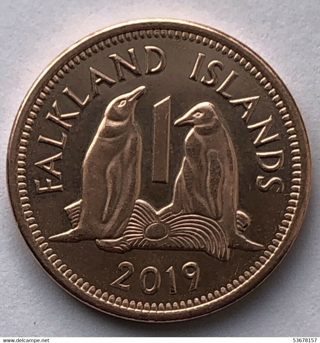 Falkland Islands - 1 Penny, 2019, Unc - Falkland Islands