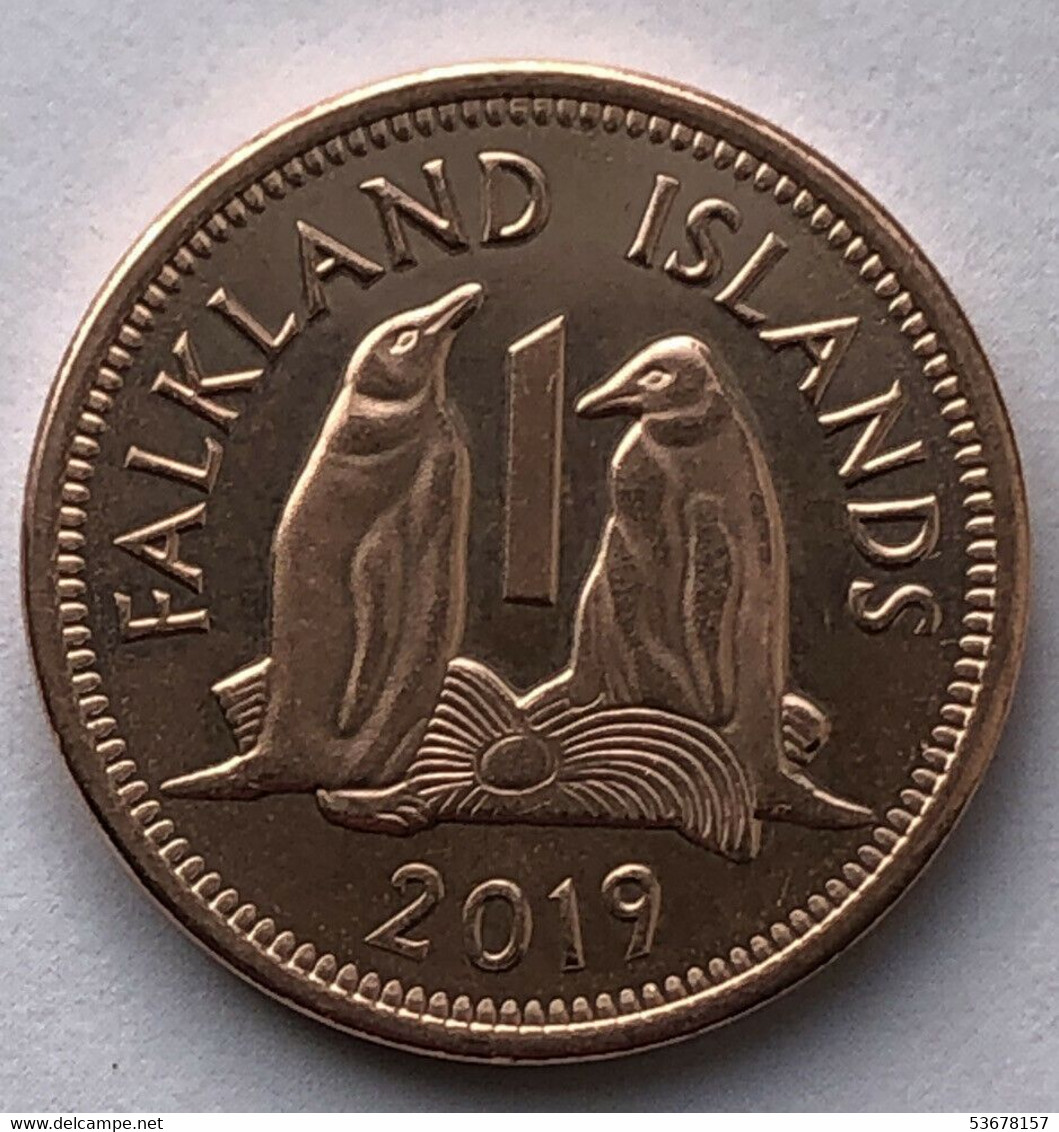 Falkland Islands - 1 Penny, 2019, Unc - Falklandinseln