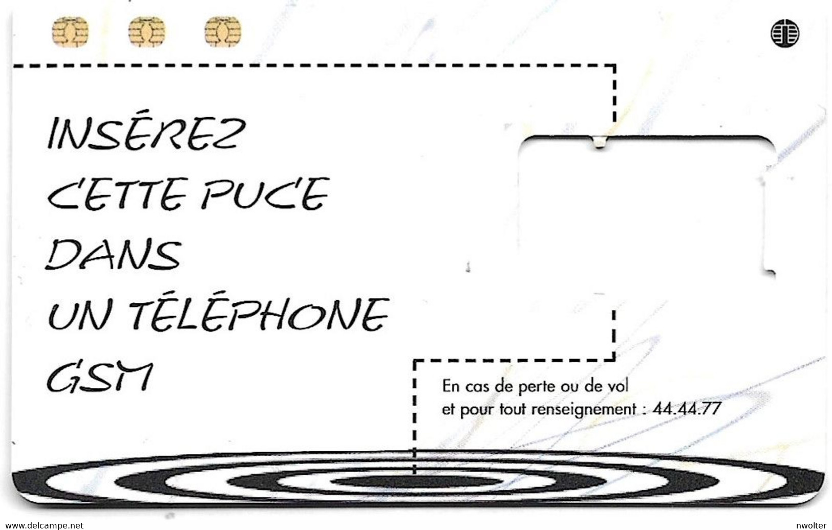 @+ Support De Carte GSM Vini De Polynésie Francaise - TAHITI - Sans La Puce - Polynésie Française