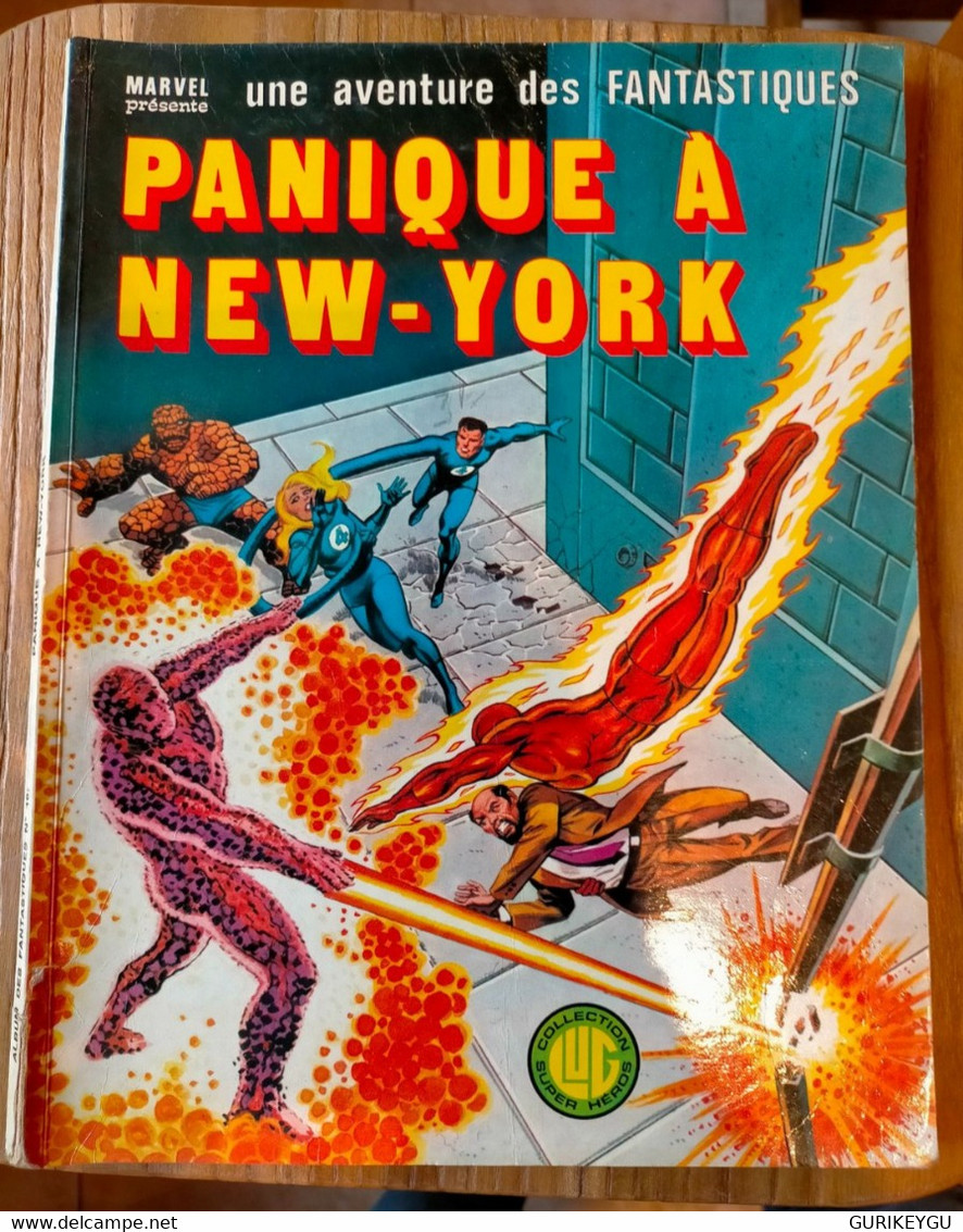 MARVEL Présente Une Aventure Des FANTASTIQUES N° 16 Panique A NEW-YORK  LUG  1978 - Marvel France