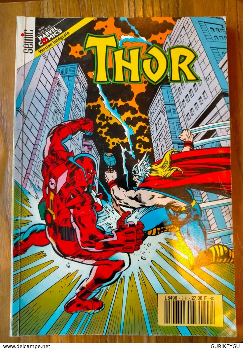 THOR Album N° 8 Avec N° 22.23.24 Dedans  SEMIC Version Intégrale MARVEL COMICS TTBE - Marvel France