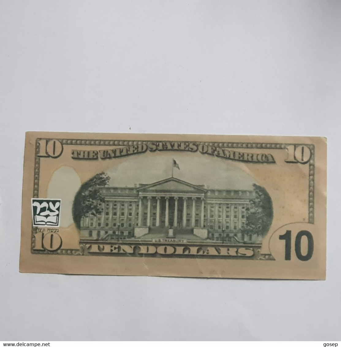 U.S.A-federal Reserve Note-(10$)-Sabra-(18)-(?)-(2006)-(Sample Notes)-very Good - Sets & Sammlungen