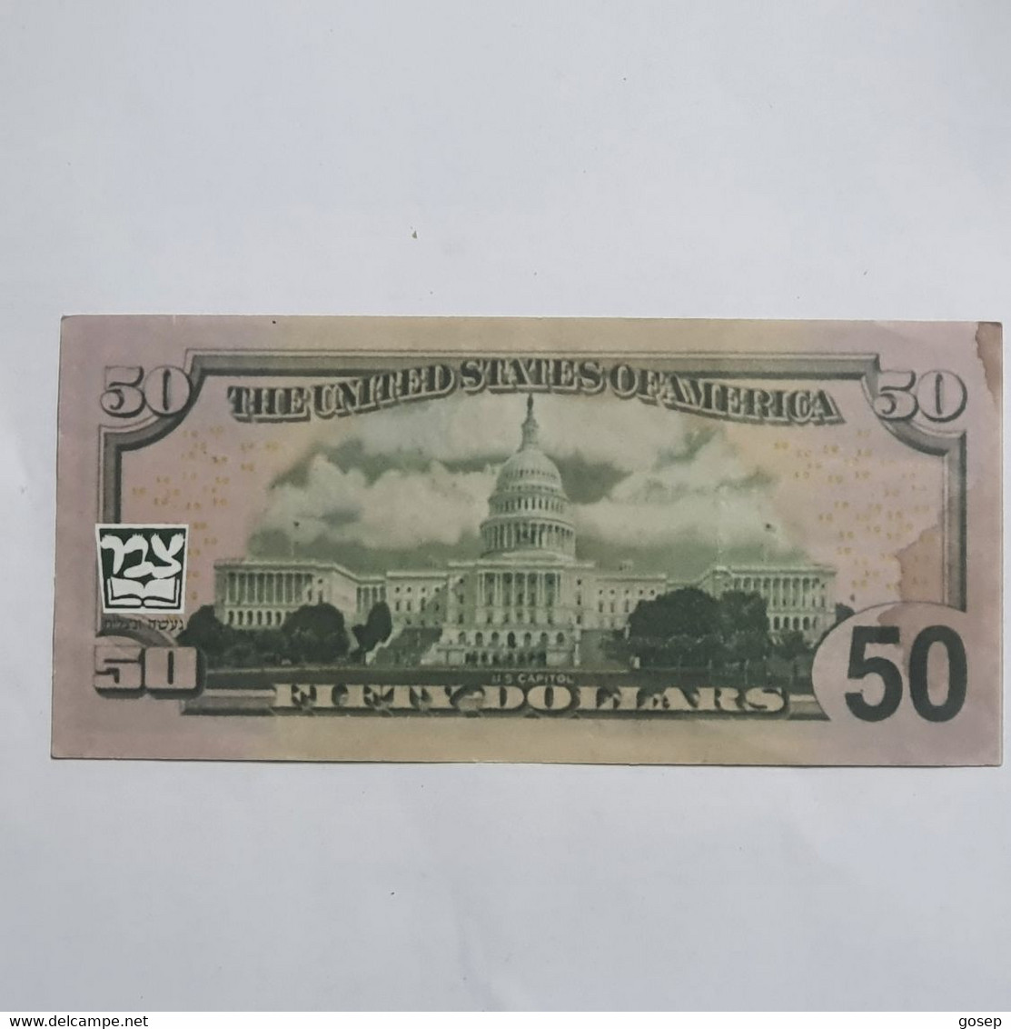 U.S.A-federal Reserve Note-(50$)-Sabra-(18)-(?)-(2004)-(Sample Notes)-very Good - Collections