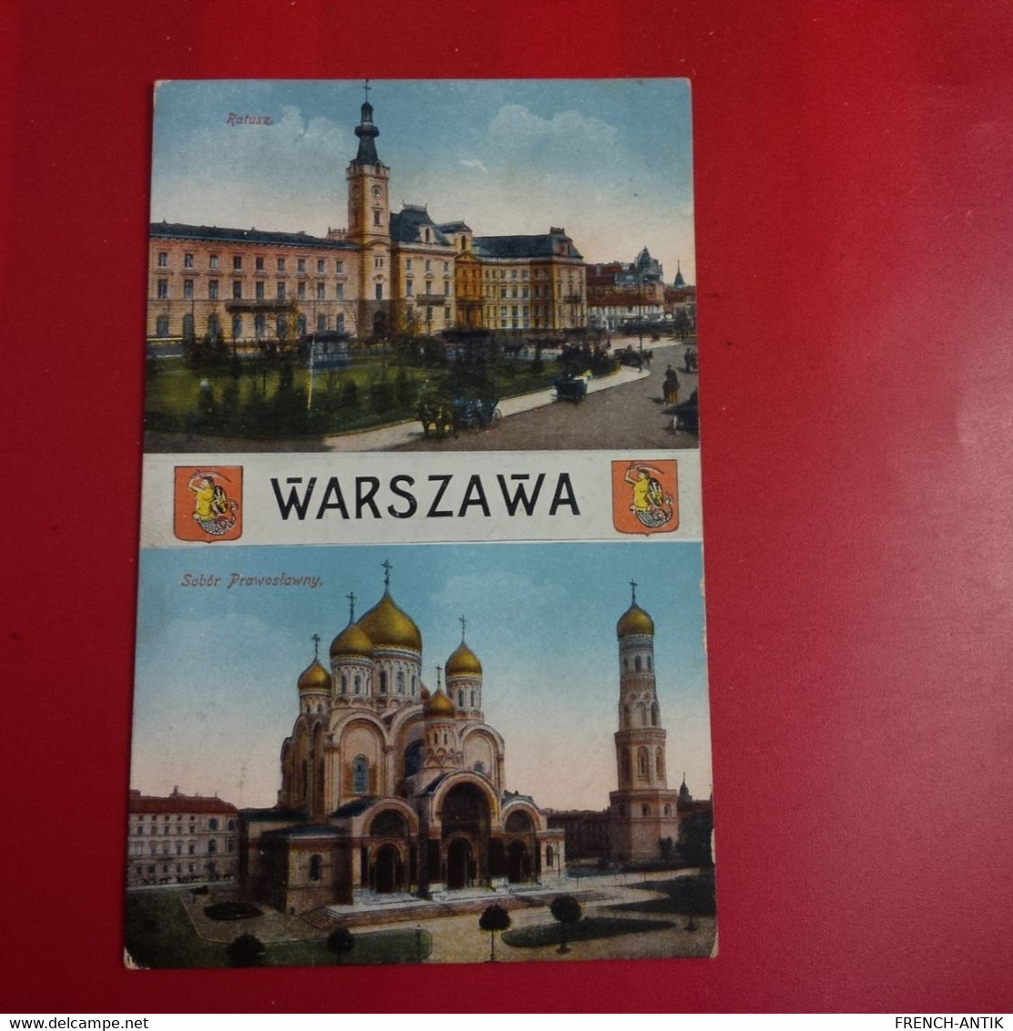 WARSZAWA RATUSZ CACHET MILITARIA - Poland