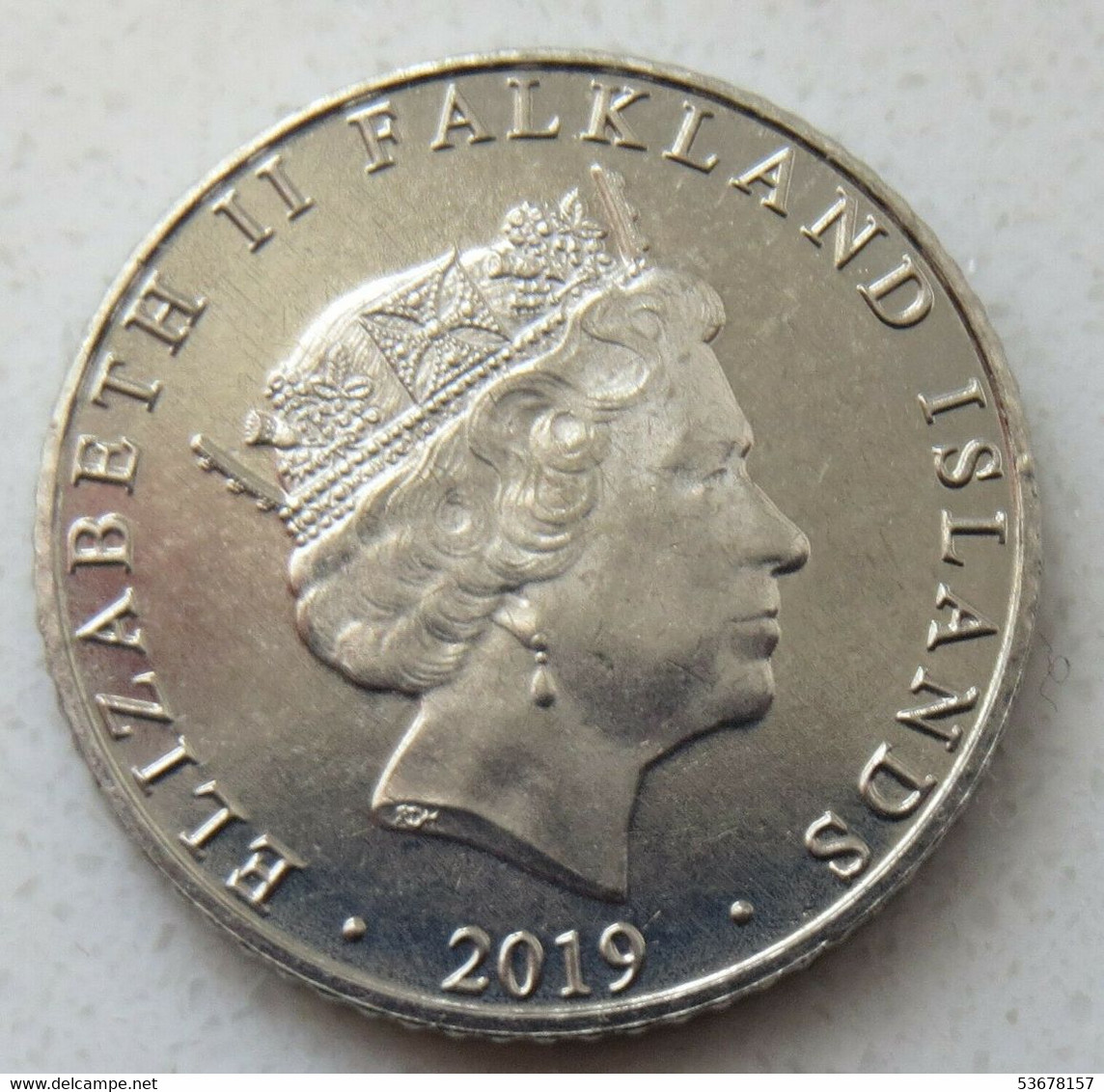 Falkland Islands 5 Pence, 2019, Unc - Falkland