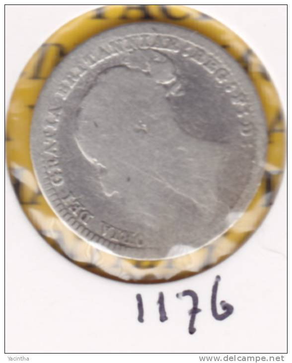 @Y@   Groot Britannie  Six Pence 1880   (1176)  Zilver / Ag / Prata - H. 6 Pence