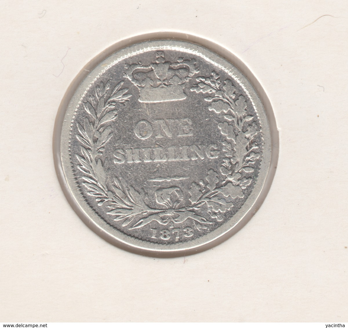 @Y@   Groot Britannie  1 Shilling 1873   (1183)  Zilver / Ag / Prata - I. 1 Shilling