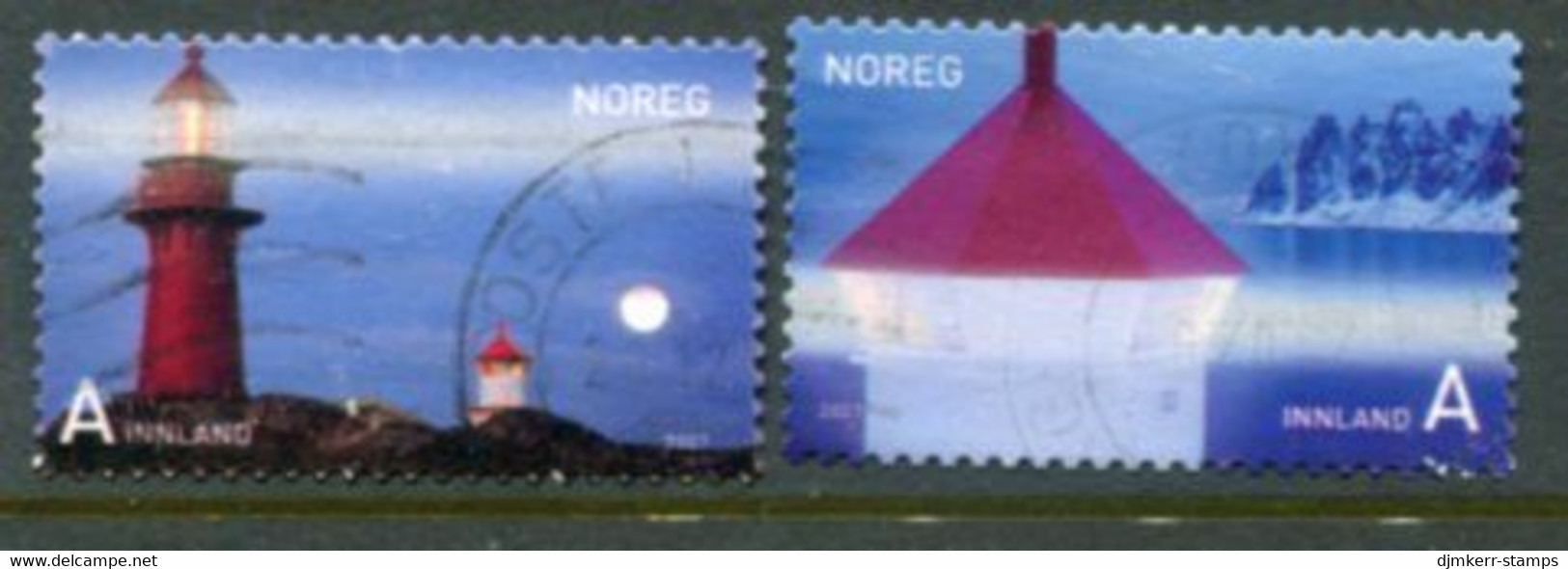 NORWAY 2007 Lighthouses Used.  Michel 1621-22 - Used Stamps