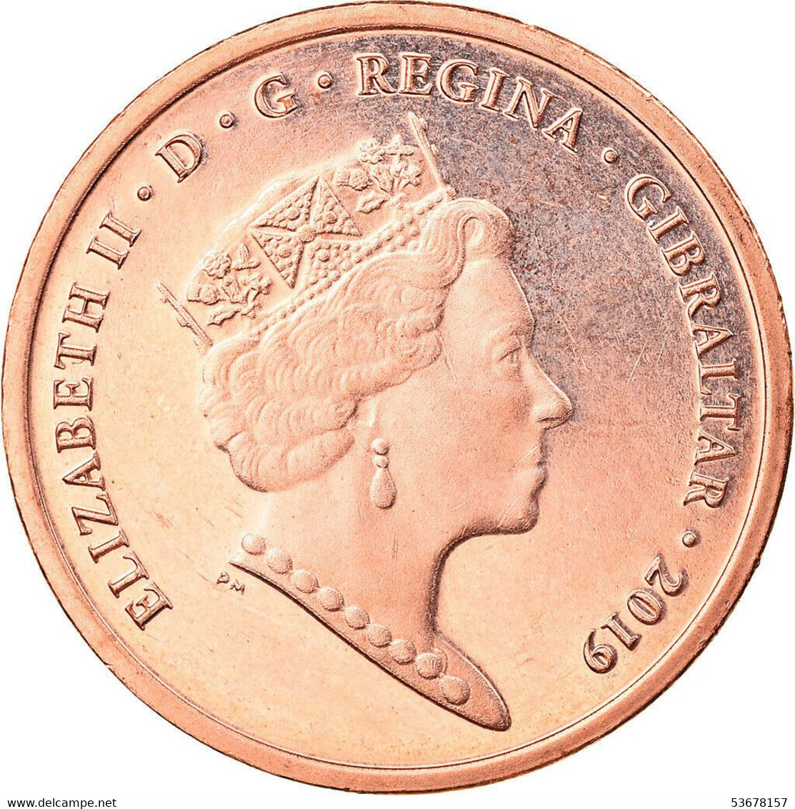 Gibraltar - 1 Penny, 2019 Island Games, Unc - Gibraltar