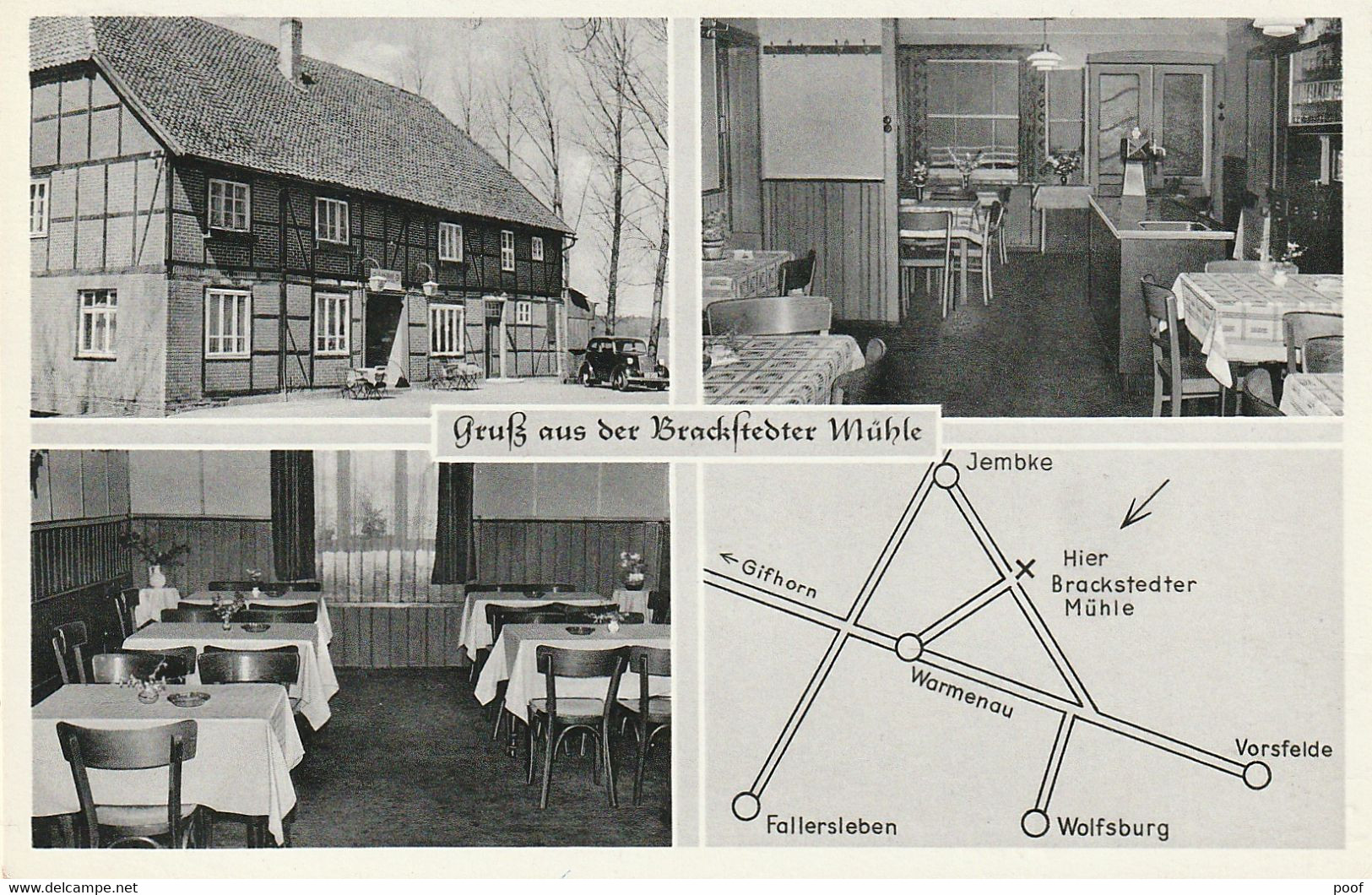 Ruf Jembke : Gruss Aus Der Brackstedter Mühle --- 1965 - Gifhorn