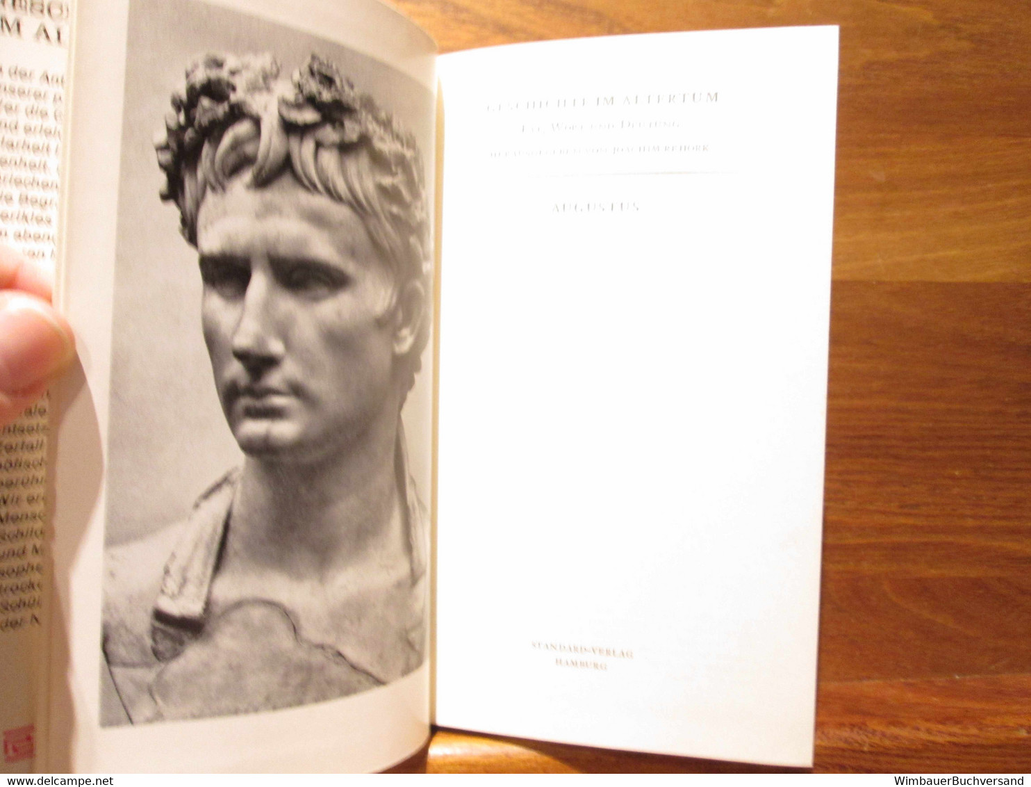 Geschichte Im Altertum; Teil: Bd. 7., Augustus. - 1. Antigüedad