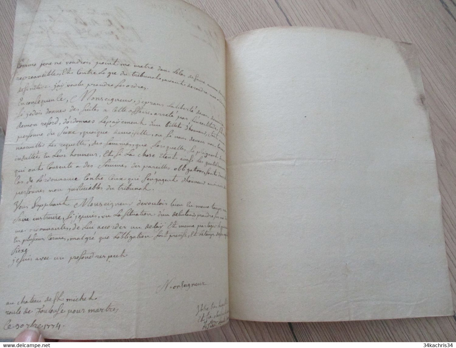 USTOU TARN AUDE X 3 Documents Dont Généalogie Et Velin 1661  Acte Familiale - Manuscripten