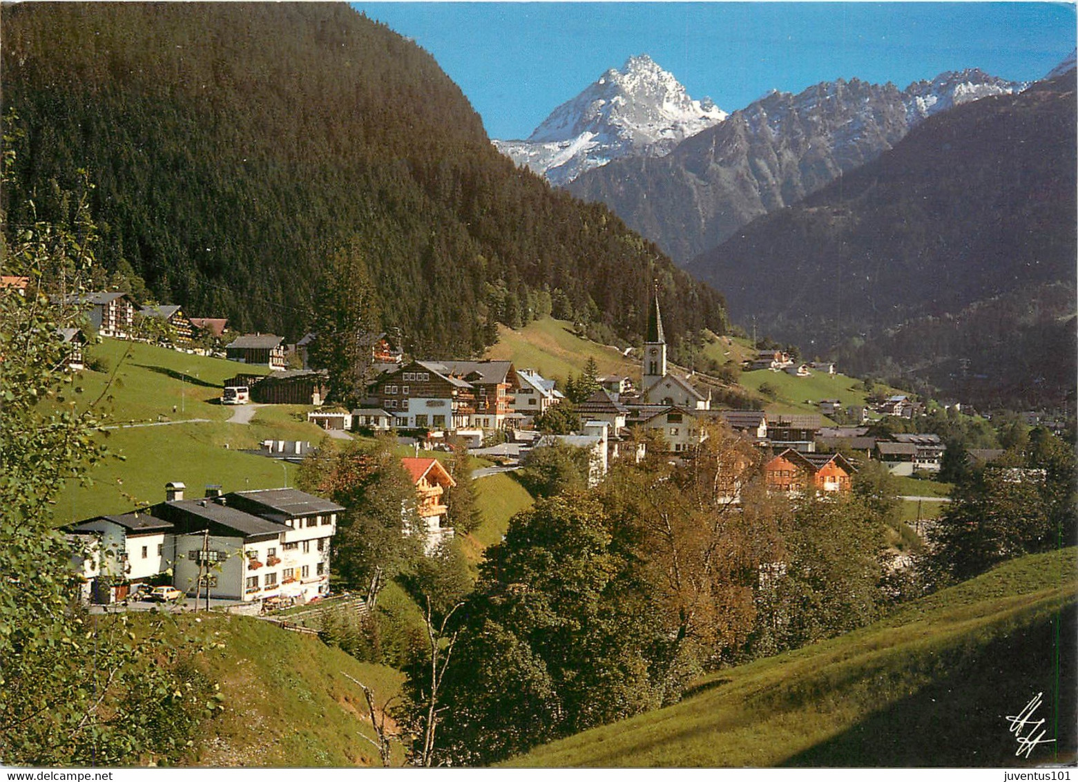 CPSM Gaschurn Im Montafon-Beau Timbre   L1192 - Gaschurn