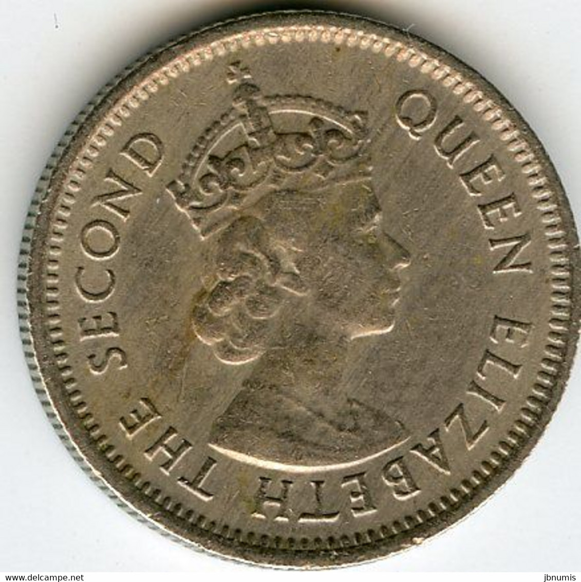 Caraïbes Britaniques Orientales British Caribbean 10 Cents 1965 KM 5 - Caribe Británica (Territorios Del)