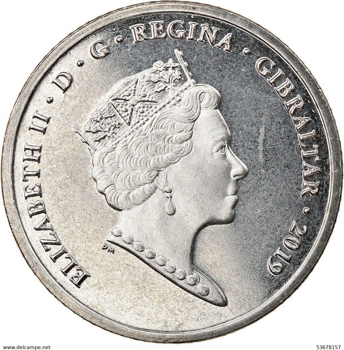 Gibraltar - 10 Pence, 2019 Island Games, Unc - Gibraltar