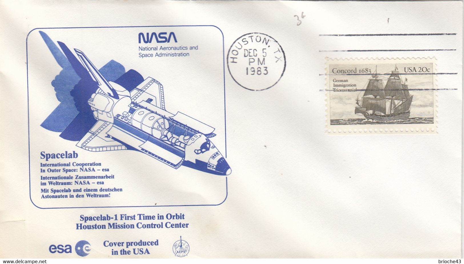 NASA ESA - SPACELAB - HOUSTON DEC 5.1983   /1 - Other & Unclassified