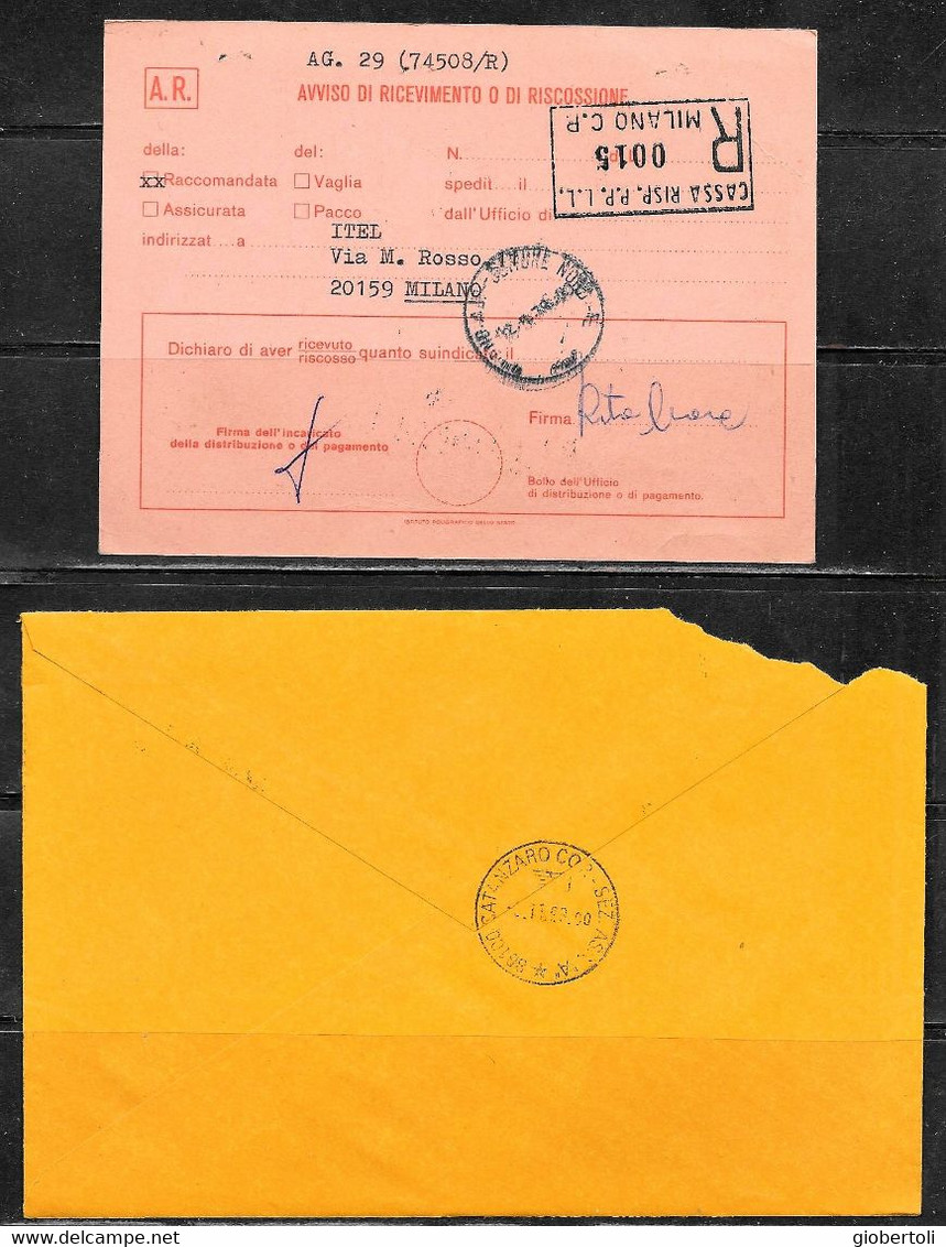 Italia/Italy/Italie: Lotto Di 6 Documenti Postali, Lot Of 6 Postal Documents. Loto Di 6 Documents Postaux - Lotti E Collezioni