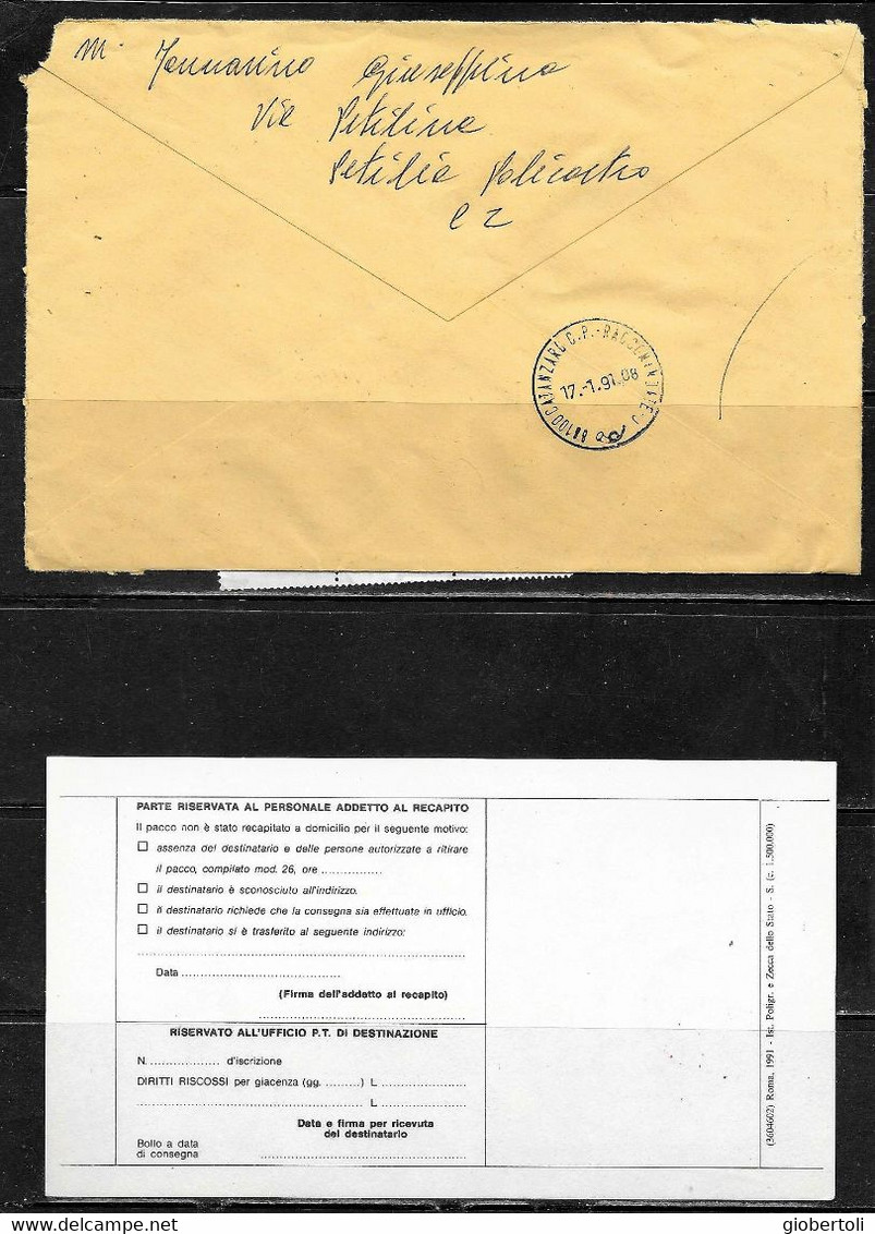 Italia/Italy/Italie: Lotto Di 6 Documenti Postali, Lot Of 6 Postal Documents. Loto Di 6 Documents Postaux - Lotti E Collezioni