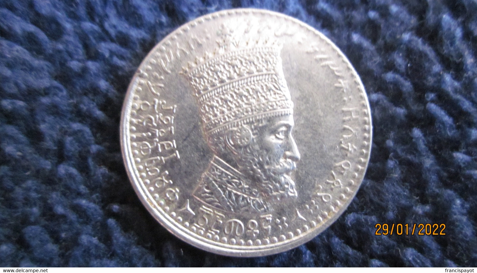 Ethiopie 25 Matonya 1923 EE = 1931 - Ethiopia