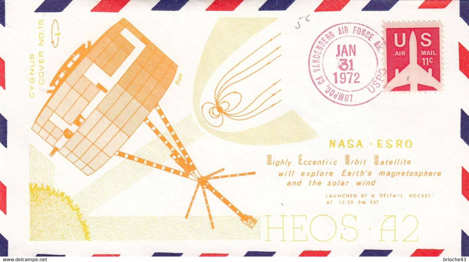 NASA ESRO  - VANDENBERG CA JAN 31.1972 /2 - Andere & Zonder Classificatie