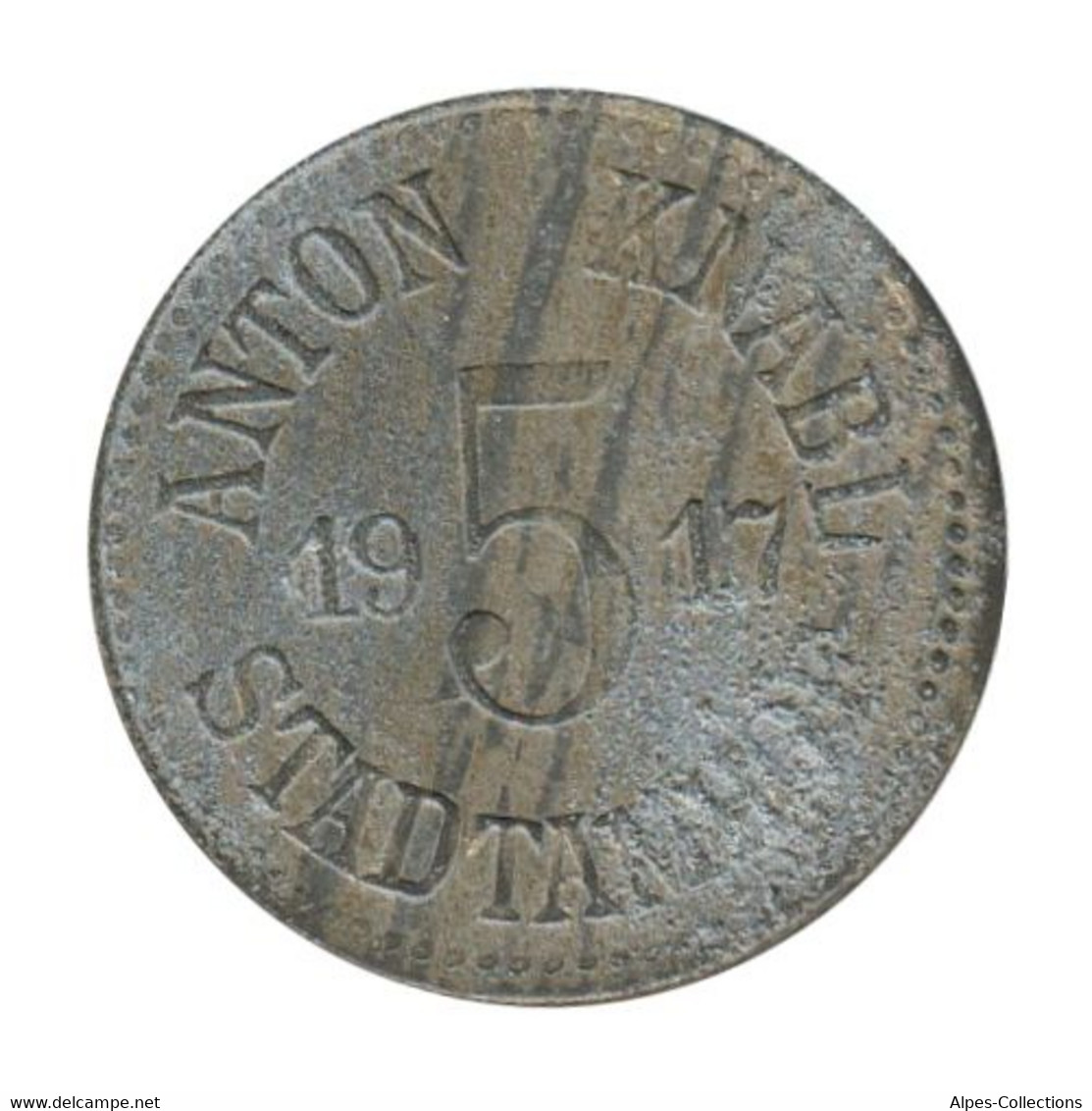 ALLEMAGNE - STADTAMHOF - 05.2 - Monnaie De Nécessité - 5 Pfennig 1917 - Notgeld