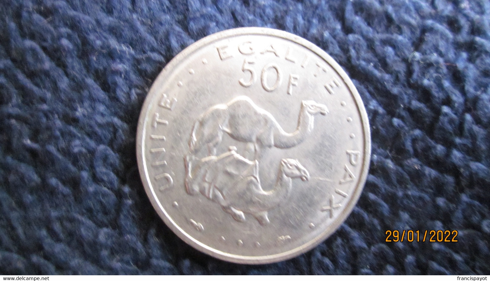 Djibouti: 50 Francs FDj 1977 - Gibuti