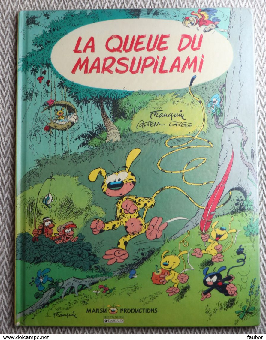 "Marsupilami   - La Queue Du Marsupilami  "  De Franquin, Batem & Greg   Edt  Marsu  EO De 1987 - Marsupilami