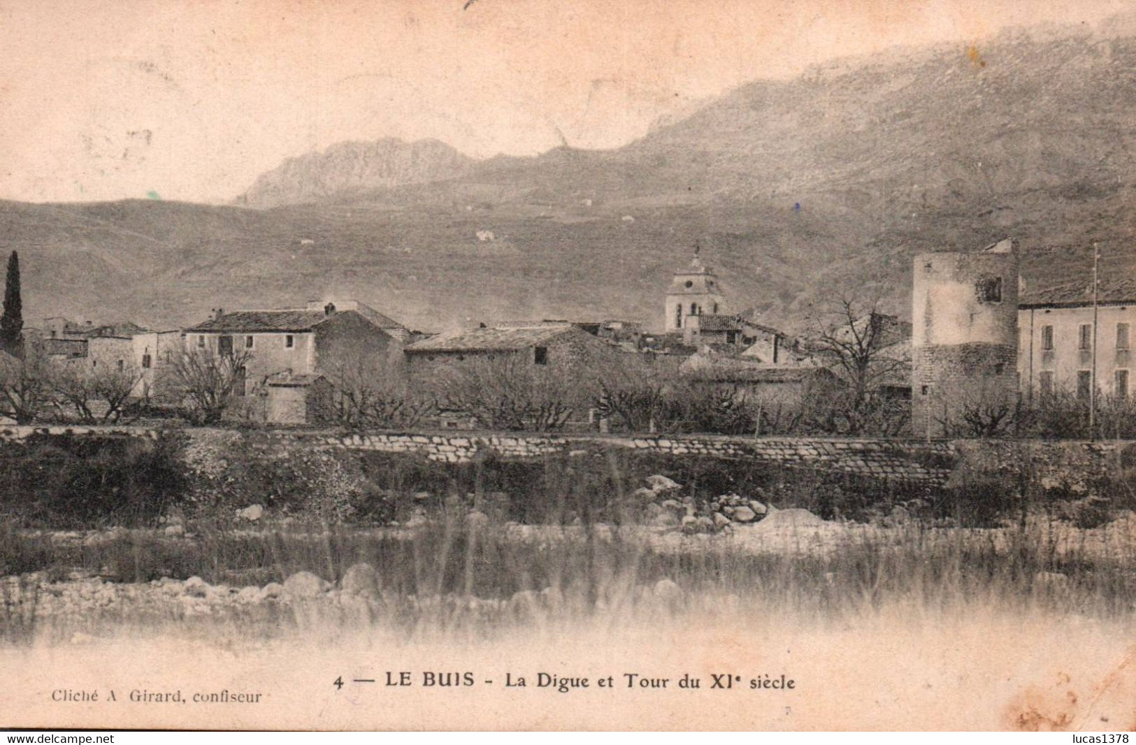 26 / LE BUIS / LA DIGUE ET LA TOUR DU XI EME / 1905 - Buis-les-Baronnies