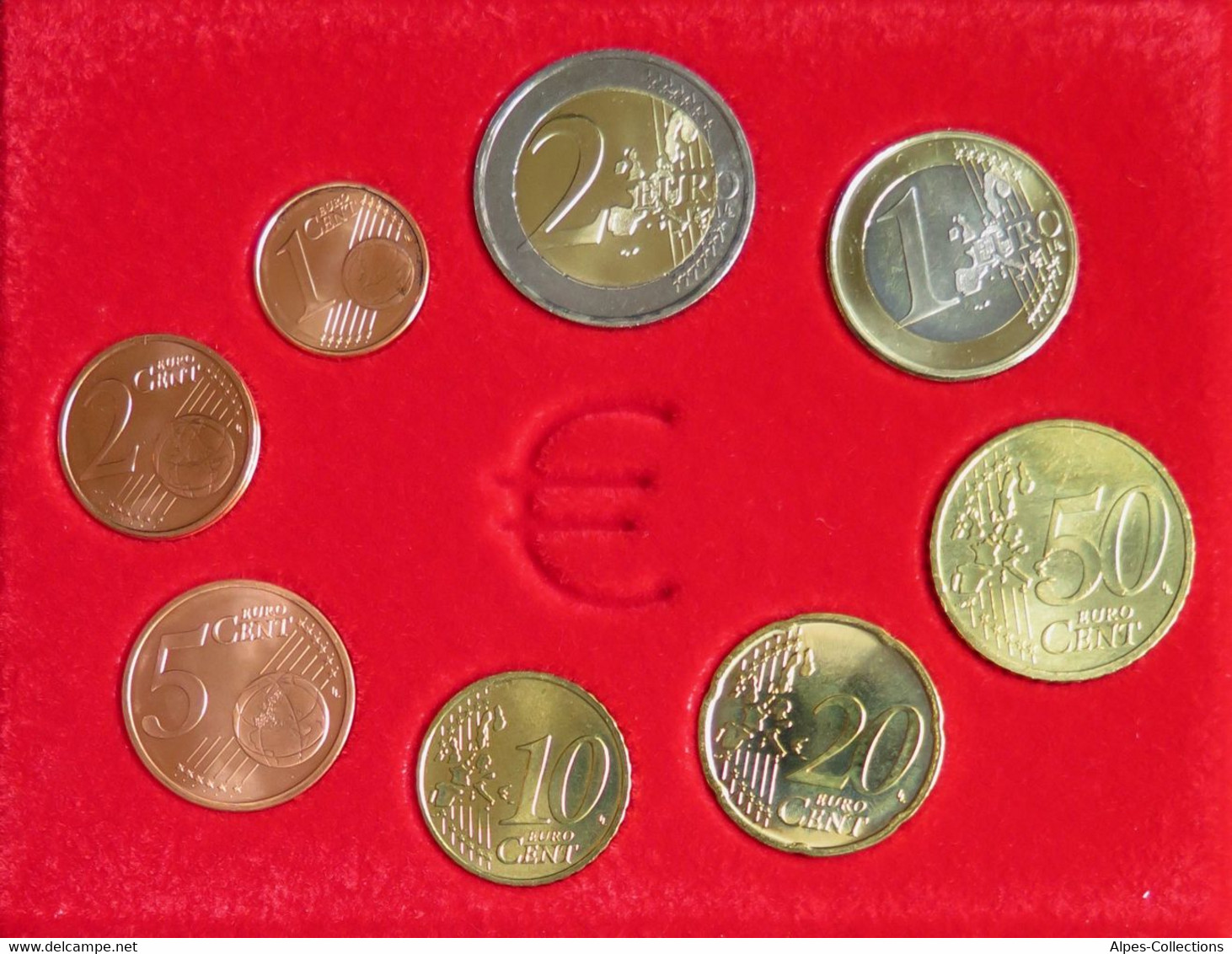 IRX2003.3 - SERIE EUROS IRLANDE - 2003 - 1 Cent à 2 Euros - Irlanda