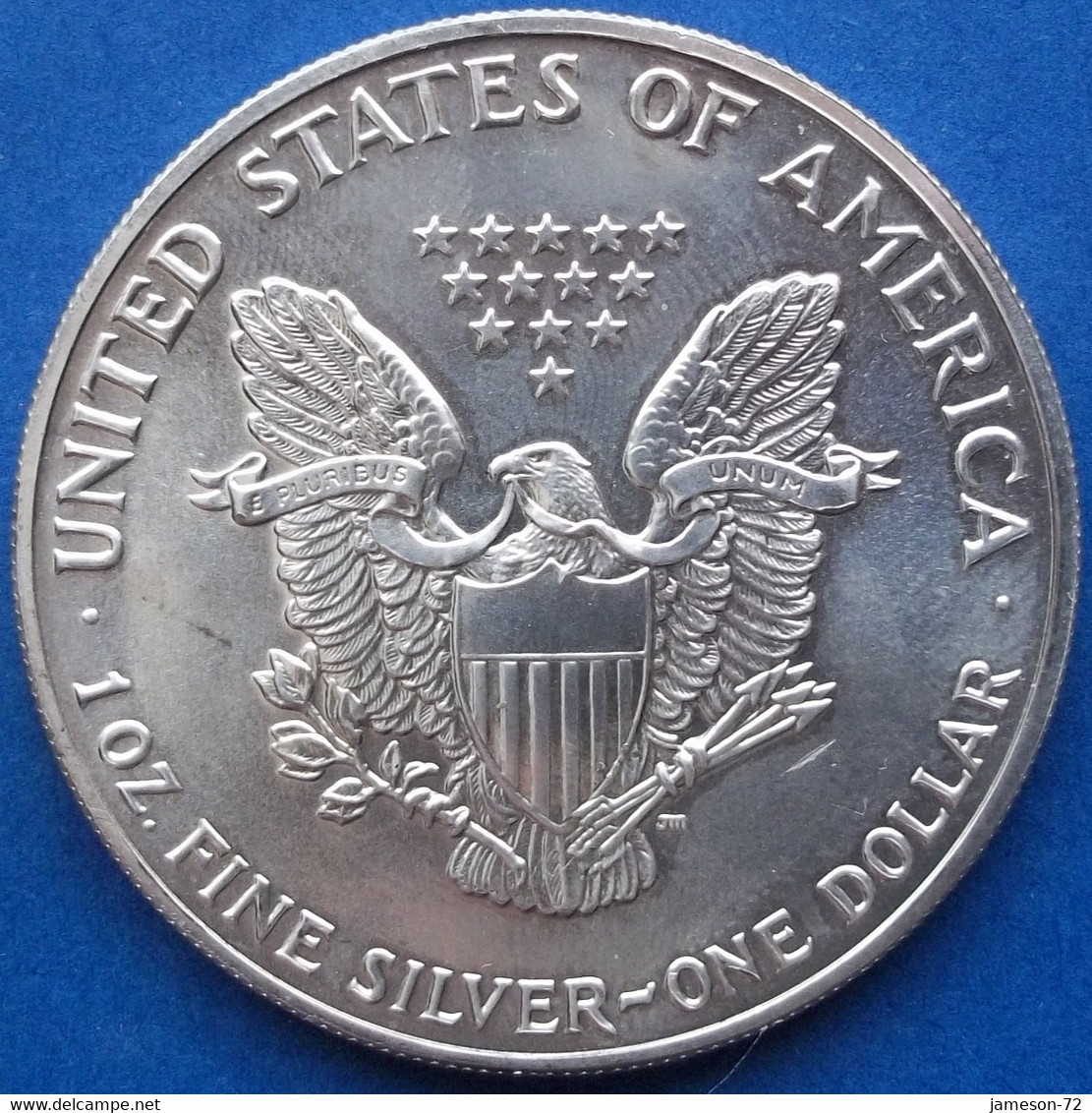 USA - Silver Dollar 1989 "Liberty Walking" KM# 273 - Edelweiss Coins - Zonder Classificatie
