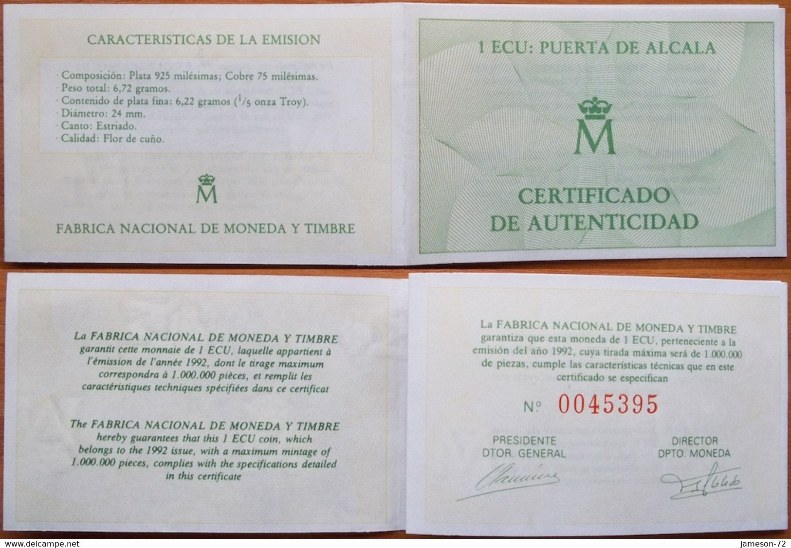 SPAIN - Silver Ecu 1992 "Madrid European Culture Capital" X# M8  Edelweiss Coins - Sets Sin Usar &  Sets De Prueba