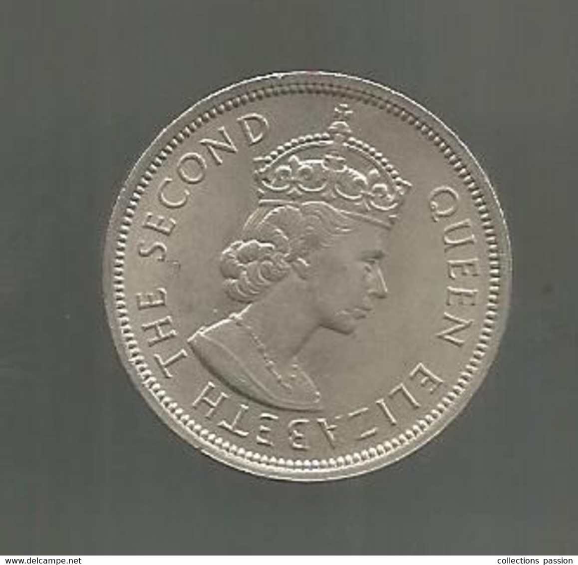 JC, Monnaie , HONG KONG , 1970, 1, One Dollar, 2 Scans - Hongkong