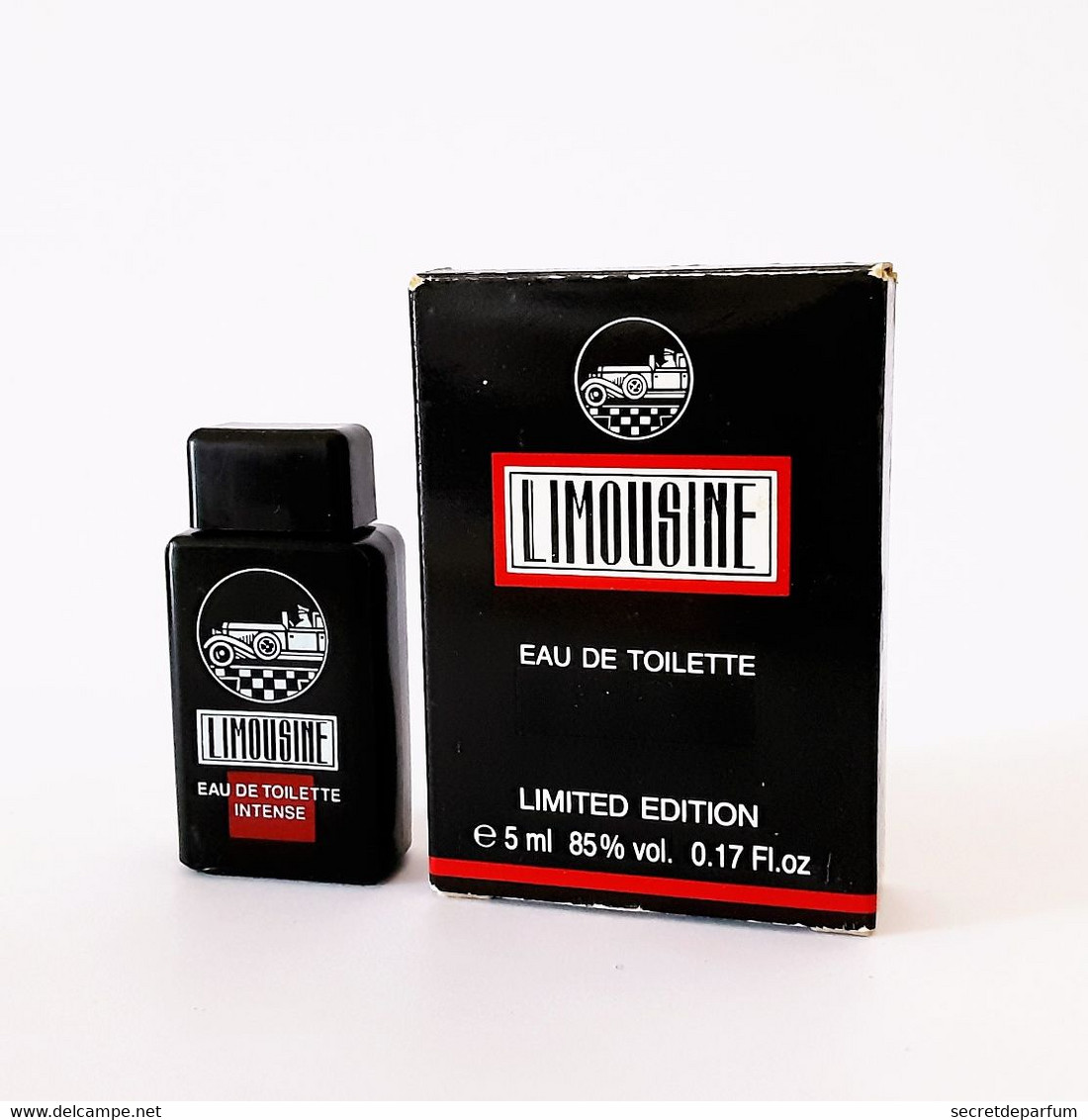 Miniatures De Parfum   LIMOUSINE   EDT   5 Ml     + Boite - Miniatures Hommes (avec Boite)