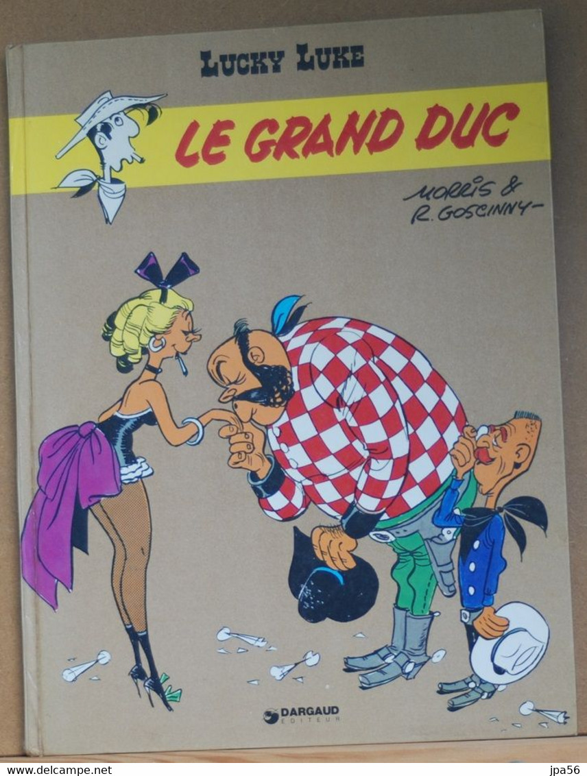 Lucky Luke Chasse Aux Fantômes Morris Et Goscinny Dargaud éditeur - Lucky Luke