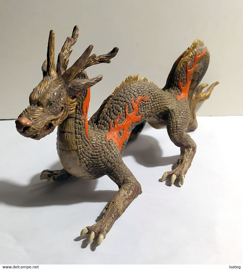 Papo 2010 – Figurine Dragon Du Soleil Levant - Andere & Zonder Classificatie