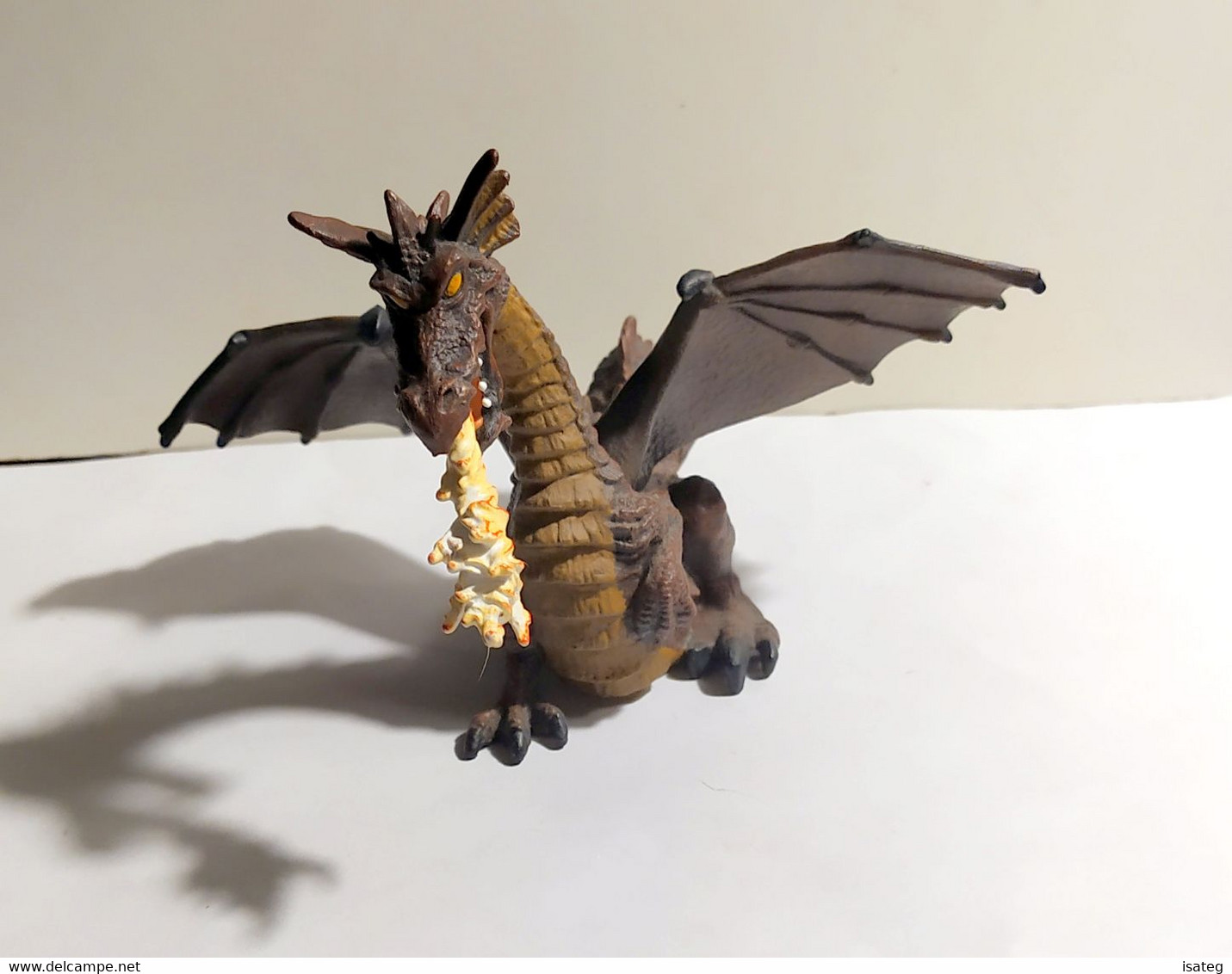 Figurine Dragon Avec Flamme - Papo 2005 - Autres & Non Classés