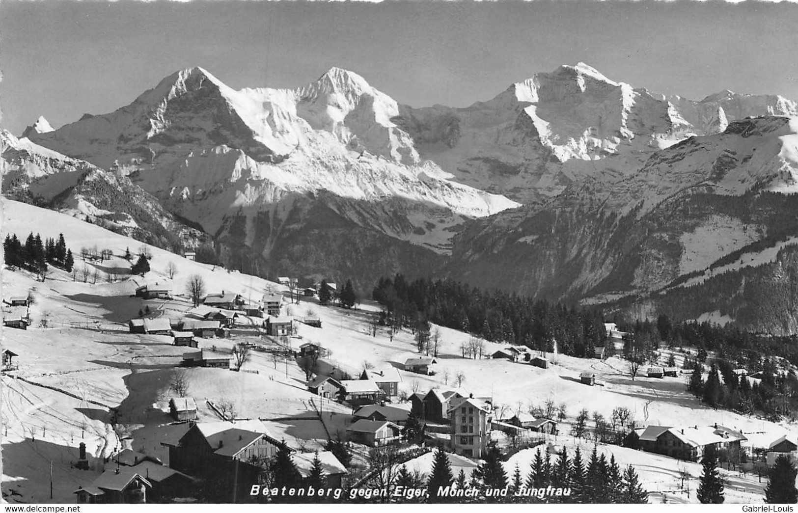 Beatenberg Gegen Eiger Monch Und Jungfrau - Beatenberg