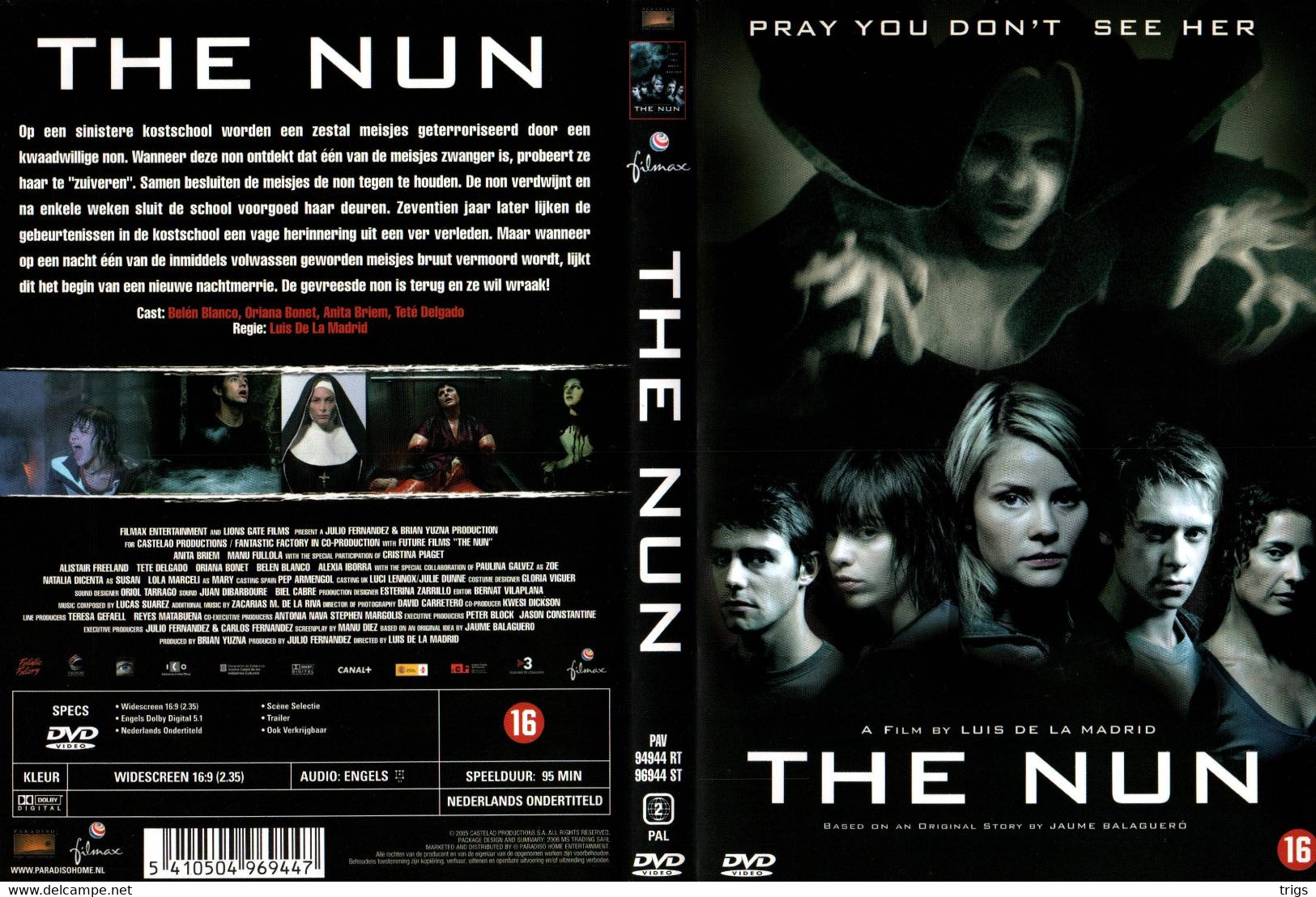 DVD - The Nun - Horreur