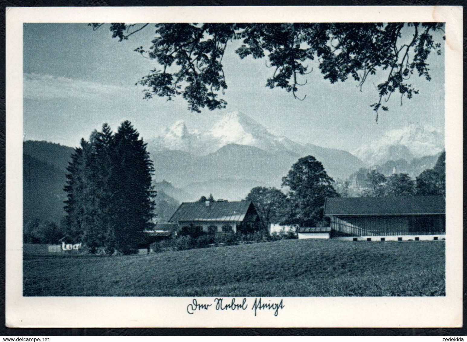 C5592 - Berchtesgaden ?? Watzmann - Verlag Heinrich Hoffmann - Berchtesgaden