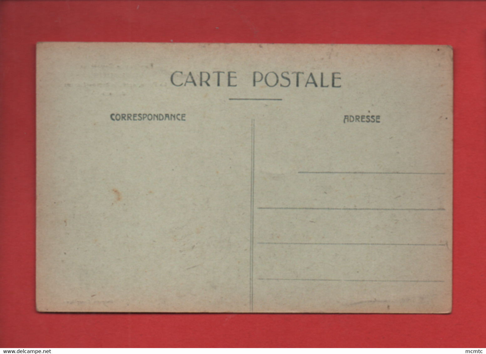 CPA - Environs De Compiègne -  Thourotte  - La Poste Après Le Bombardement De 1918 - Thourotte