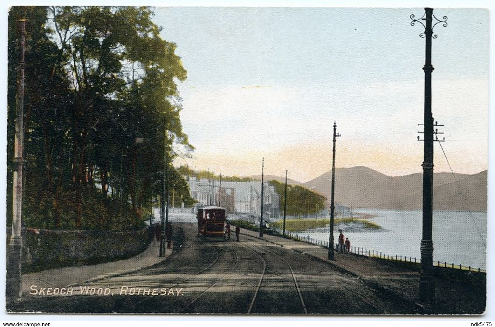 ISLE OF BUTE : ROTHESAY - SKEOCH WOOD (WITH TRAM) - Bute